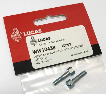 Lucas MO1 Pick Up Screws (Set of 2) LU003 Magneto Motorcycle from The Green Spark Plug Lucas MO1 Pick Up Screws (Set of 2) LU003 Magneto Motorcycle - The Green Spark Plug Automotive product