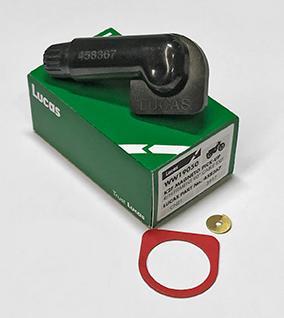 Lucas K2F KVF Magneto Pick Up Right Hand 90 Degree 458367 Clip on 90 Degree Cable Exit from The Green Spark Plug Lucas K2F KVF Magneto Pick Up Right Hand 90 Degree 458367 Clip on 90 Degree Cable Exit - The Green Spark Plug Automotive product
