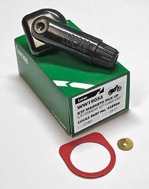 Lucas Magneto Pick Up Left Hand 45 Degree 458866 K2F KVF Magneto from The Green Spark Plug Lucas Magneto Pick Up Left Hand 45 Degree 458866 K2F KVF Magneto - The Green Spark Plug Automotive product