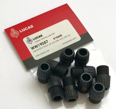 Lucas Magneto Pick Up Acorn Nuts (Pack of 10) 410600 Motorcycle from The Green Spark Plug Lucas Magneto Pick Up Acorn Nuts (Pack of 10) 410600 Motorcycle - The Green Spark Plug Automotive product