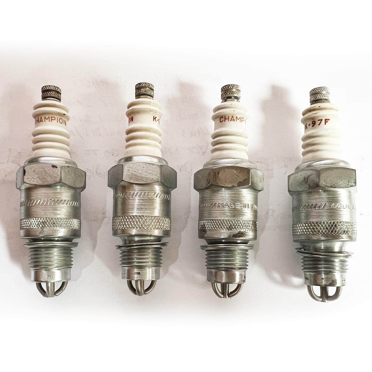 4 Pack - Champion Spark Plug K97F - possibly use DL8C (3mm longer) - High quality product image showing 4 Pack - Champion Spark Plug K97F - possibly use DL8C (3mm longer) details and features 4 Pack - Champion Spark Plug K97F - possibly use DL8C (3mm longer) - High quality product image showing 4 Pack - Champion Spark Plug K97F - possibly use DL8C (3mm longer) details and features
