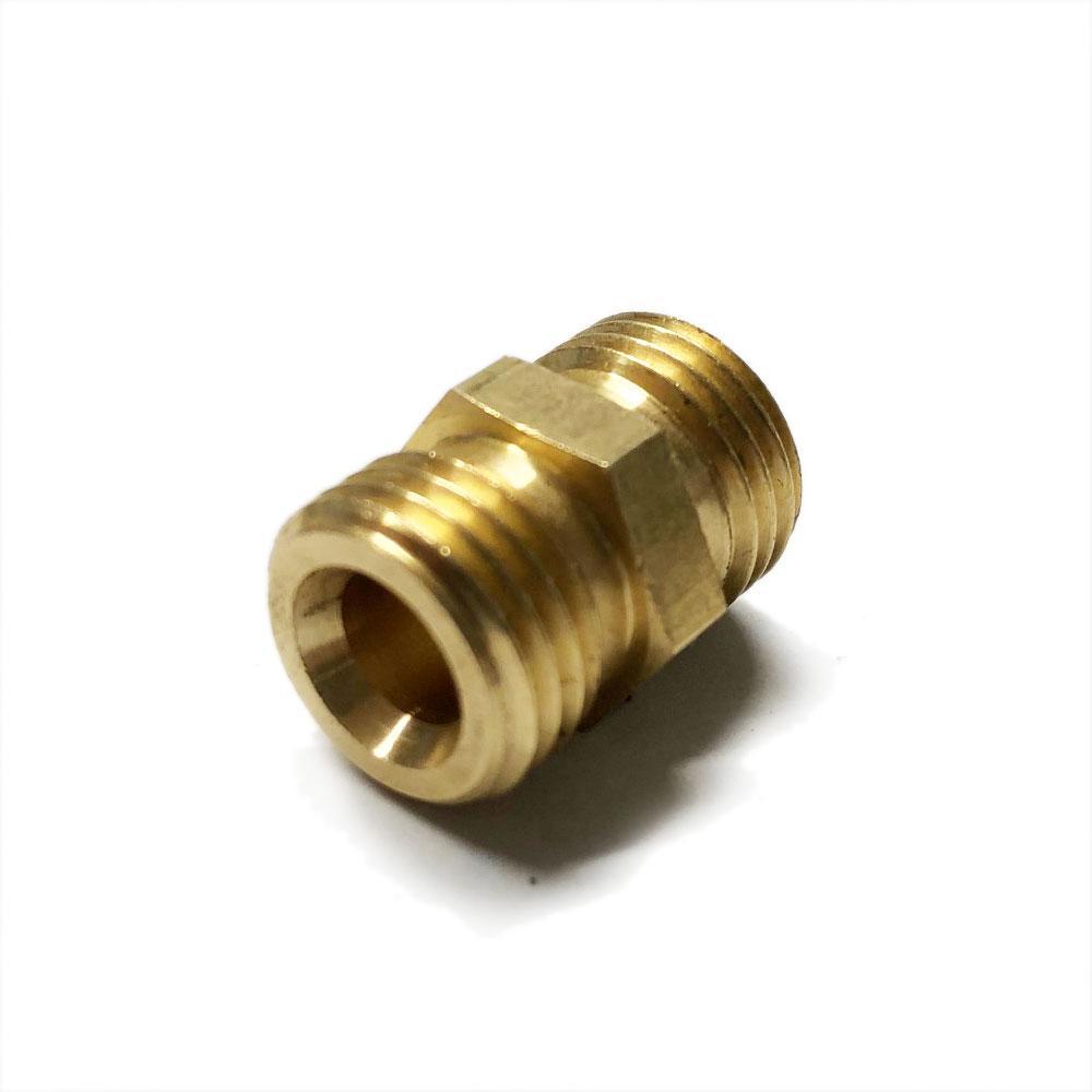 Brass Equal Coupling 1/4 O/D - Petrol Fuel Pipe - 1/4 BSP from The Green Spark Plug Brass Equal Coupling 1/4 O/D - Petrol Fuel Pipe - 1/4 BSP - The Green Spark Plug Automotive product
