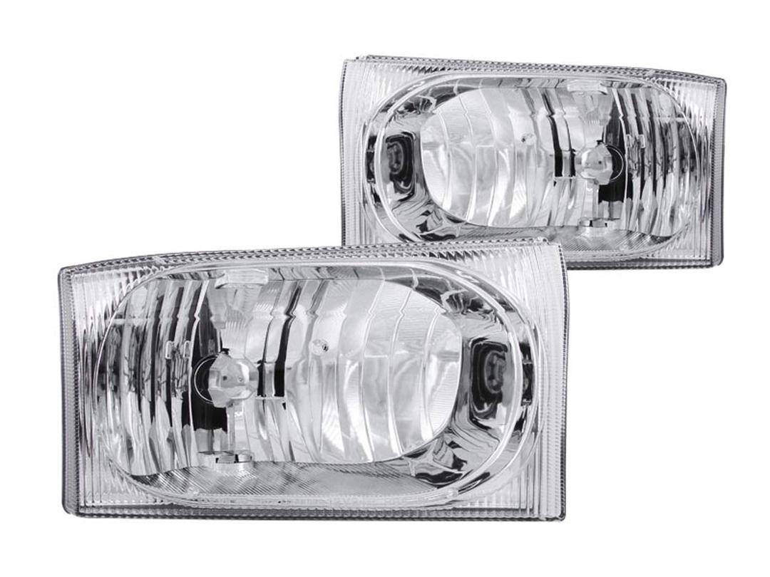 ANZO 111023 Ford Crystal Chrome Headlight Assembly (Pair) from The Twister Group ANZO 111023 Ford Crystal Chrome Headlight Assembly (Pair) - The Twister Group Tools product