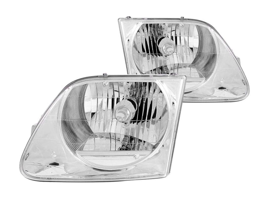 ANZO 111030 Ford F-150 Crystal Chrome Headlight Assembly (Pair) from The Twister Group ANZO 111030 Ford F-150 Crystal Chrome Headlight Assembly (Pair) - The Twister Group Tools product