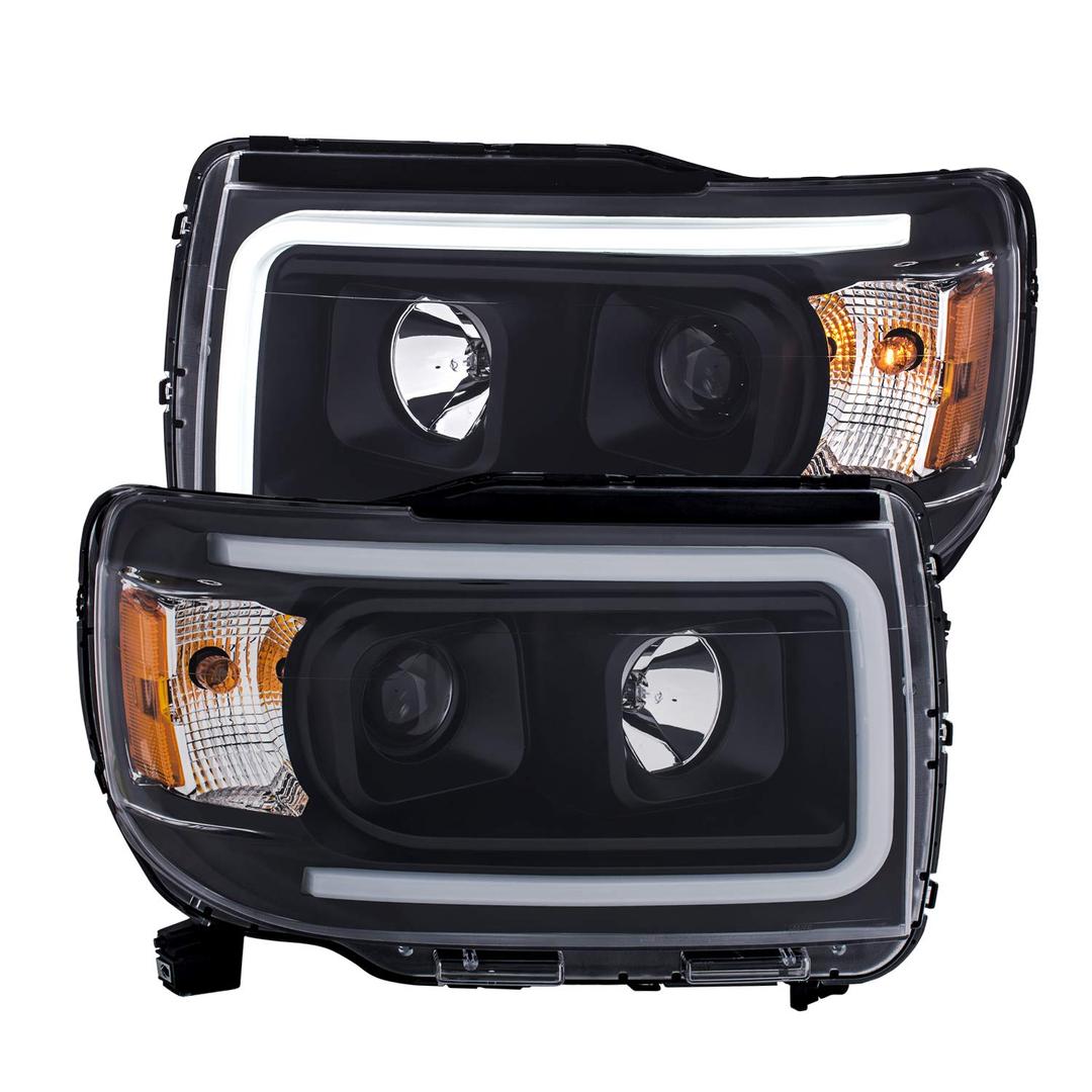 ANZO 111381 GMC CANYON 15-18 PROJECTOR PLANK STYLE HEADLIGHT BLACK W/AMBER from The Twister Group ANZO 111381 GMC CANYON 15-18 PROJECTOR PLANK STYLE HEADLIGHT BLACK W/AMBER - The Twister Group Tools product