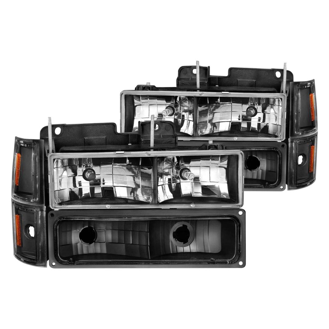 ANZO 111505 PROZ is INCHCompatible with 88-98 C1500 Crystal Headlights Black from The Twister Group ANZO 111505 PROZ is INCHCompatible with 88-98 C1500 Crystal Headlights Black - The Twister Group Tools product