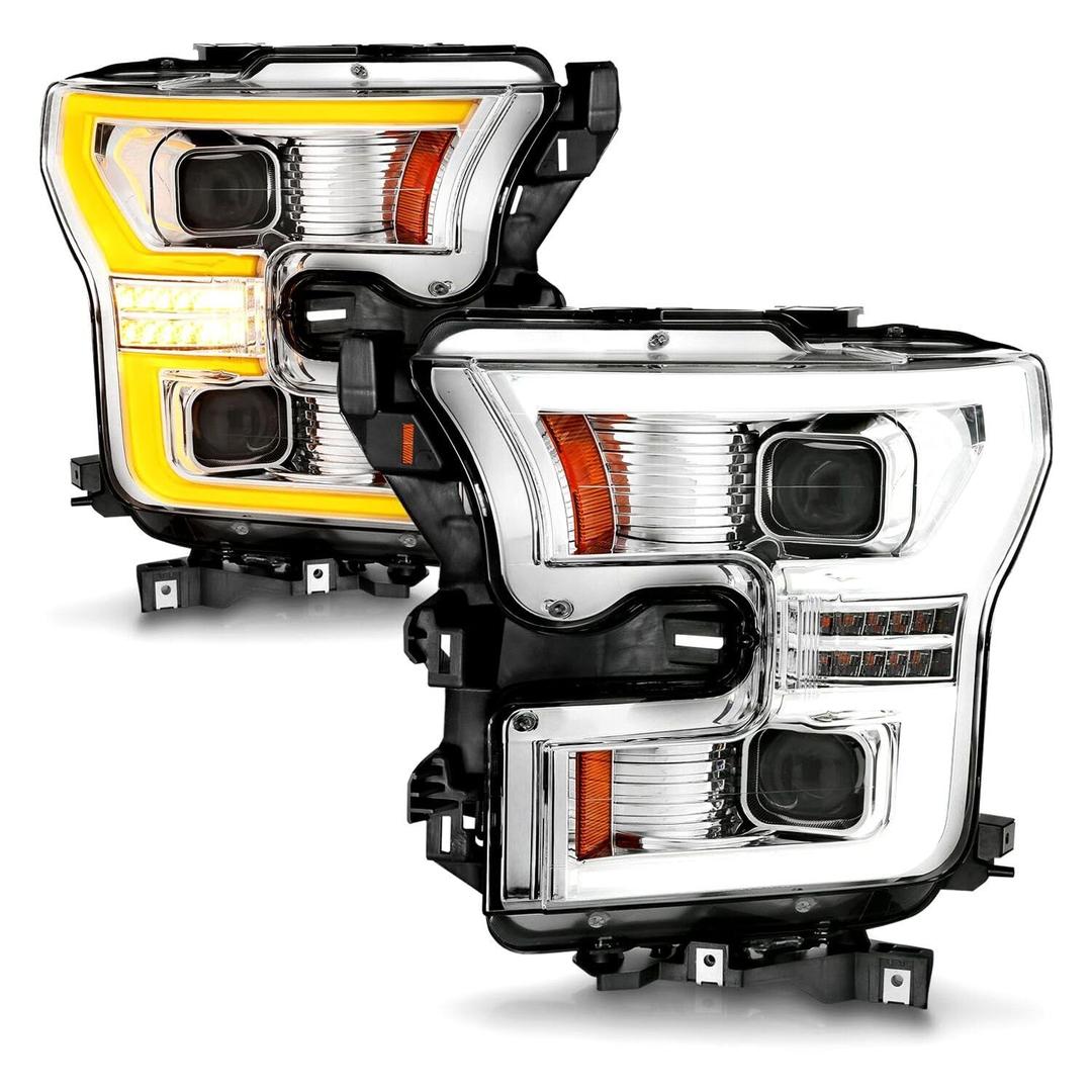 ANZO 111605 Chrome Seqential DRL Bar Projector LED Headlights from The Twister Group ANZO 111605 Chrome Seqential DRL Bar Projector LED Headlights - The Twister Group Tools product