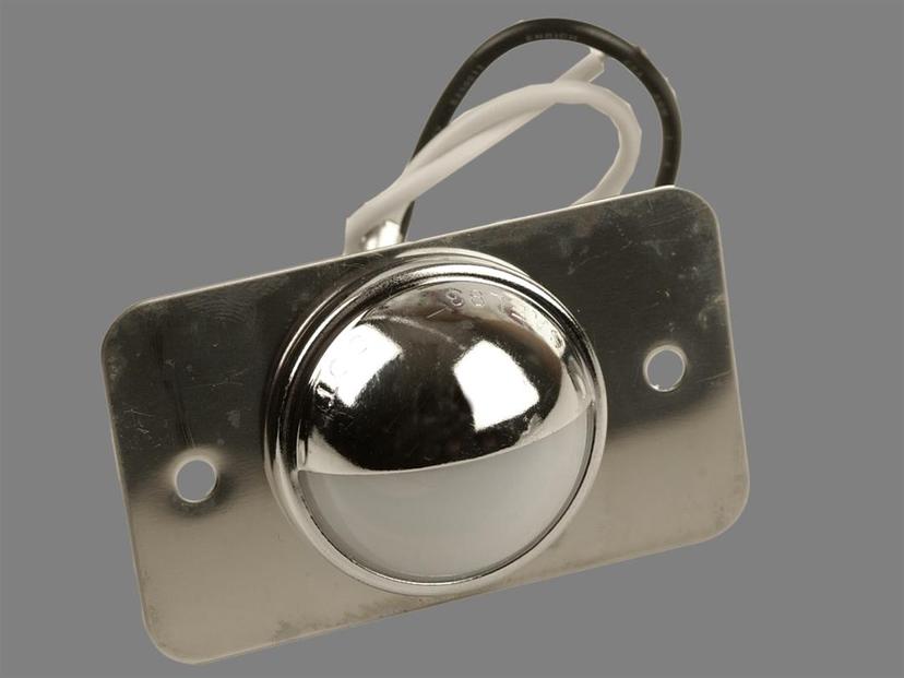 AP PRODUCTS 005068WMT Courtesy Light; LITECO; Sturdy Chrome Steel; With Mounting Bracket AP PRODUCTS 005068WMT Courtesy Light; LITECO; Sturdy Chrome Steel; With Mounting Bracket