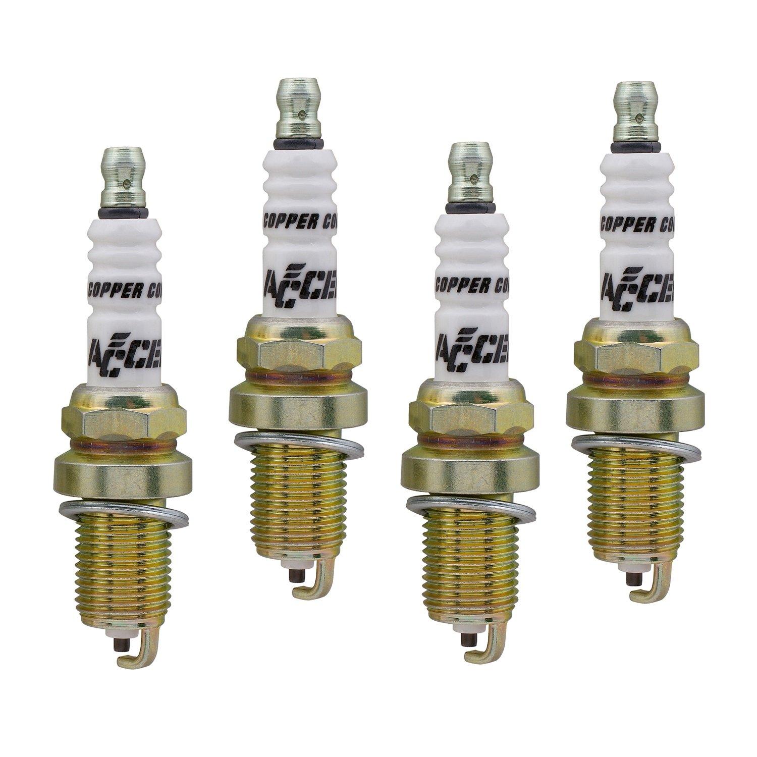 ACCEL 0414S-4 Shorty Copper Core Spark Plug (Pack of 4) - High quality product image showing ACCEL 0414S-4 Shorty Copper Core Spark Plug (Pack of 4) details and features ACCEL 0414S-4 Shorty Copper Core Spark Plug (Pack of 4) - High quality product image showing ACCEL 0414S-4 Shorty Copper Core Spark Plug (Pack of 4) details and features