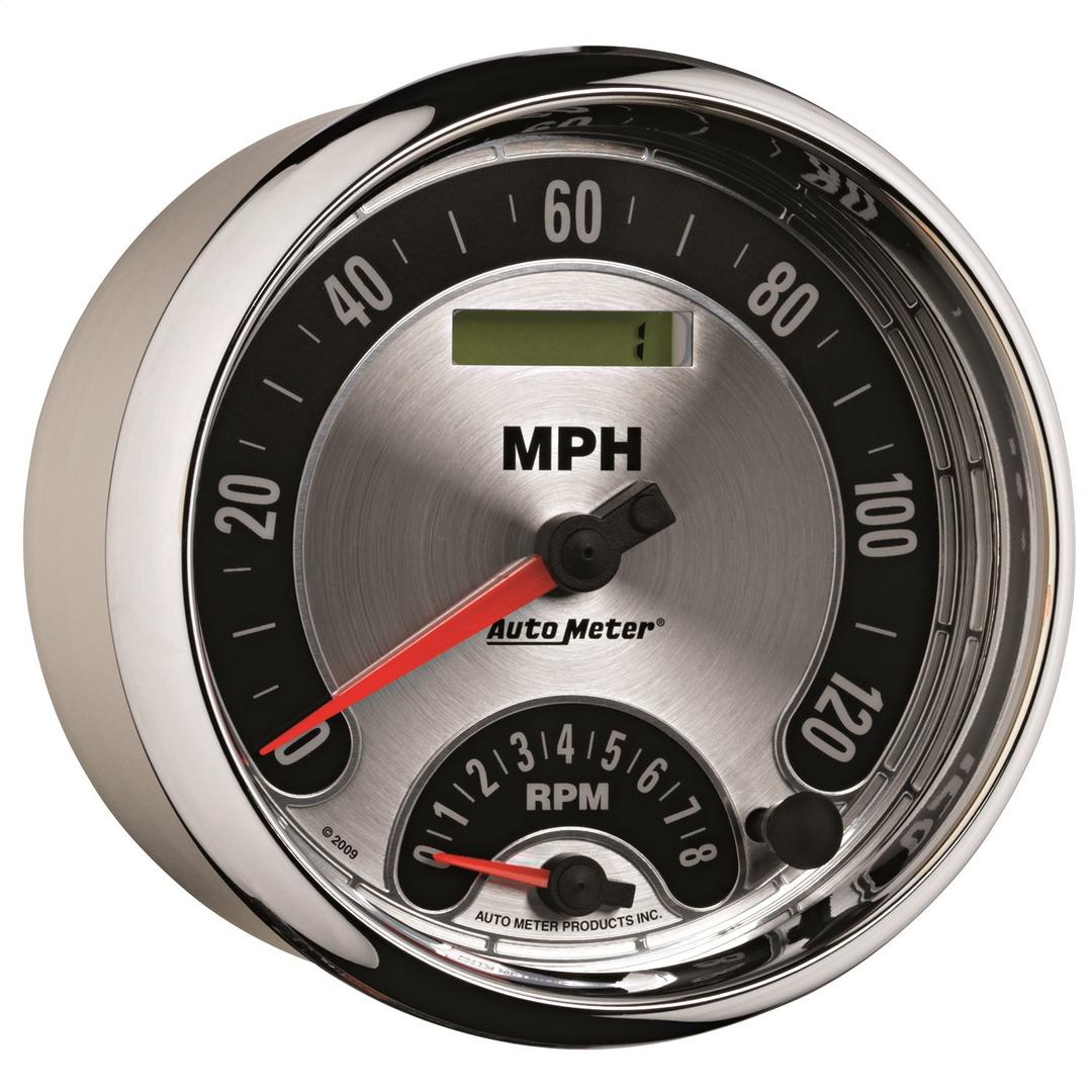 AUTO METER 1295 American Muscle 5 INCH 0 - 8000 RPM / 120 mph Tachometer/Speedometer Combo Gauge from The Twister Group AUTO METER 1295 American Muscle 5 INCH 0 - 8000 RPM / 120 mph Tachometer/Speedometer Combo Gauge - The Twister Group Tools product