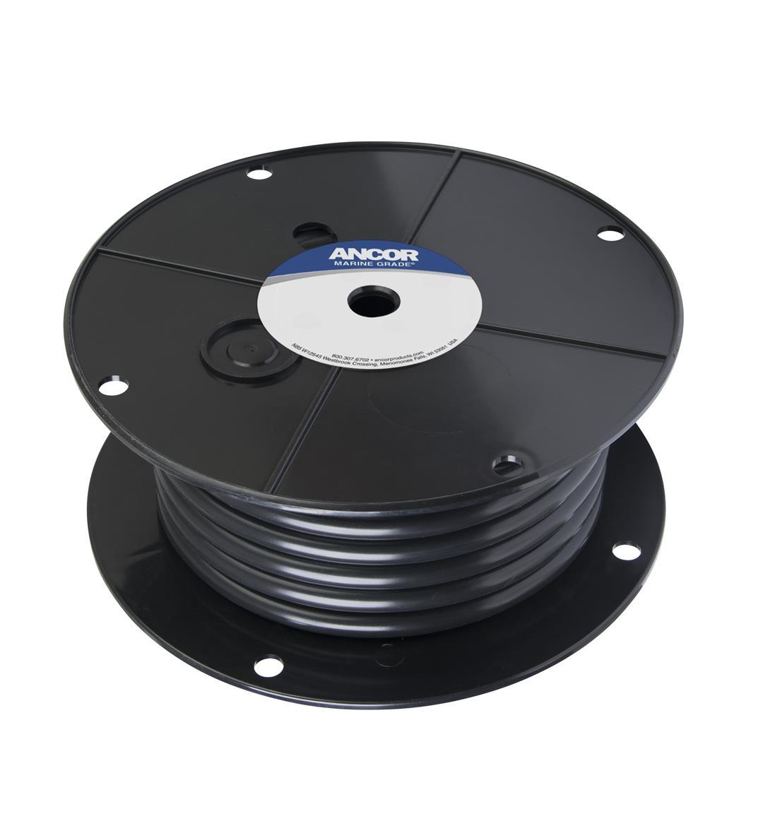 ANCOR 115002 Tinned Copper Battery Cable, 1 AWG (40mm2), Black - 25ft - High quality product image showing ANCOR 115002 Tinned Copper Battery Cable, 1 AWG (40mm2), Black - 25ft details and features ANCOR 115002 Tinned Copper Battery Cable, 1 AWG (40mm2), Black - 25ft - High quality product image showing ANCOR 115002 Tinned Copper Battery Cable, 1 AWG (40mm2), Black - 25ft details and features