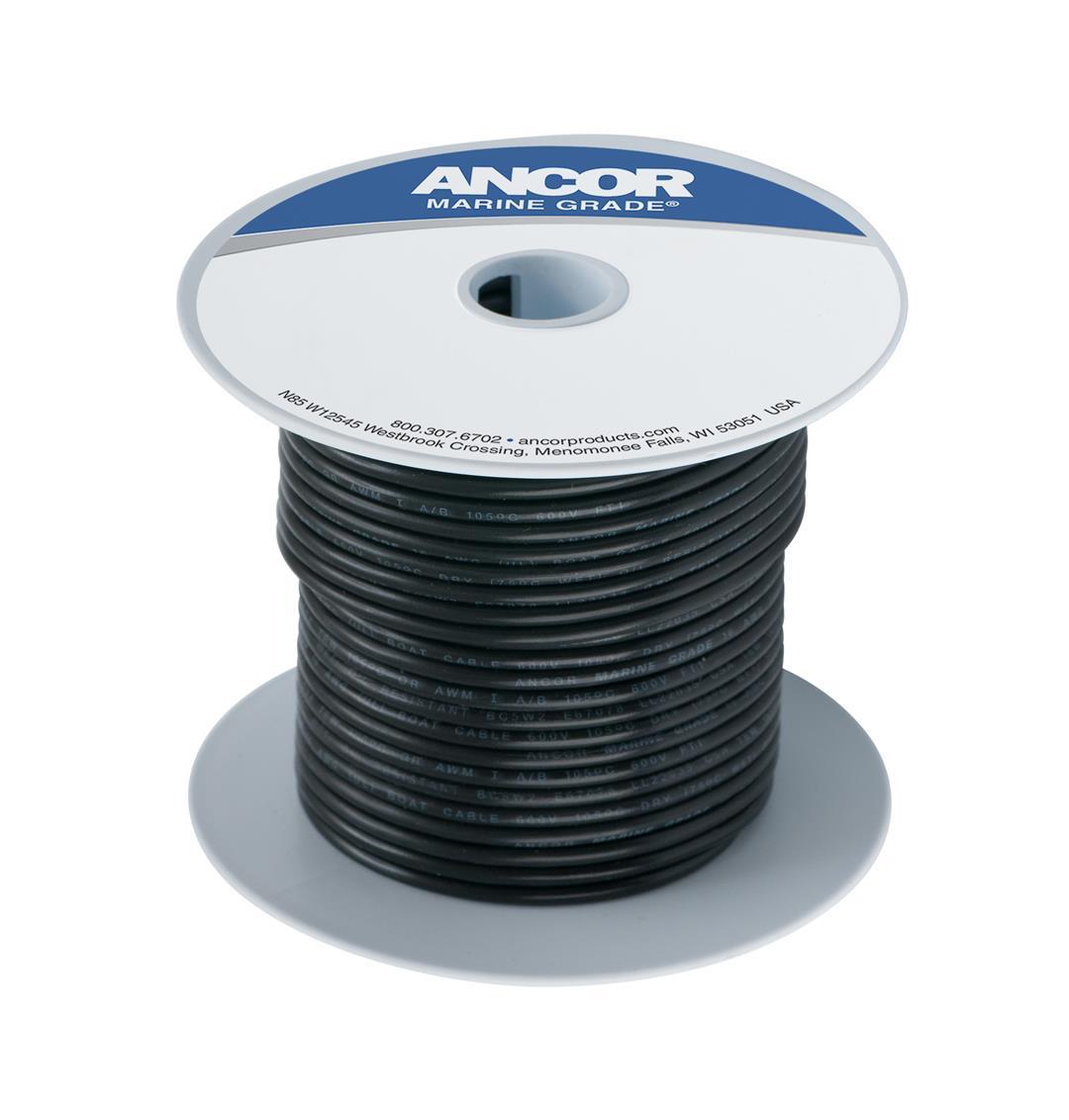 ANCOR 180003 Tinned Copper Wire, 18 AWG (0.8mm2),Black-35ft from The Twister Group ANCOR 180003 Tinned Copper Wire, 18 AWG (0.8mm2),Black-35ft - The Twister Group Tools product