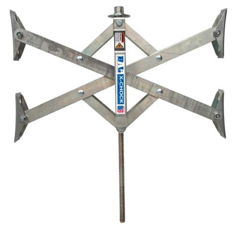 BAL RV 28014 X-Chock Tire Locking Chock - Extended, Silver BAL RV 28014 X-Chock Tire Locking Chock - Extended, Silver