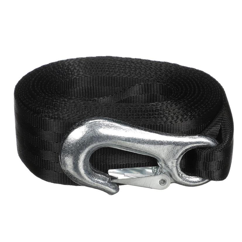 ATTWOOD 111477 11147-7 Trailer Winch Strap, Sewn-Loop End, 20 Feet Long, Rated for Winches Up to 2,000 Pounds, Forged Steel Snap Hook ATTWOOD 111477 11147-7 Trailer Winch Strap, Sewn-Loop End, 20 Feet Long, Rated for Winches Up to 2,000 Pounds, Forged Steel Snap Hook