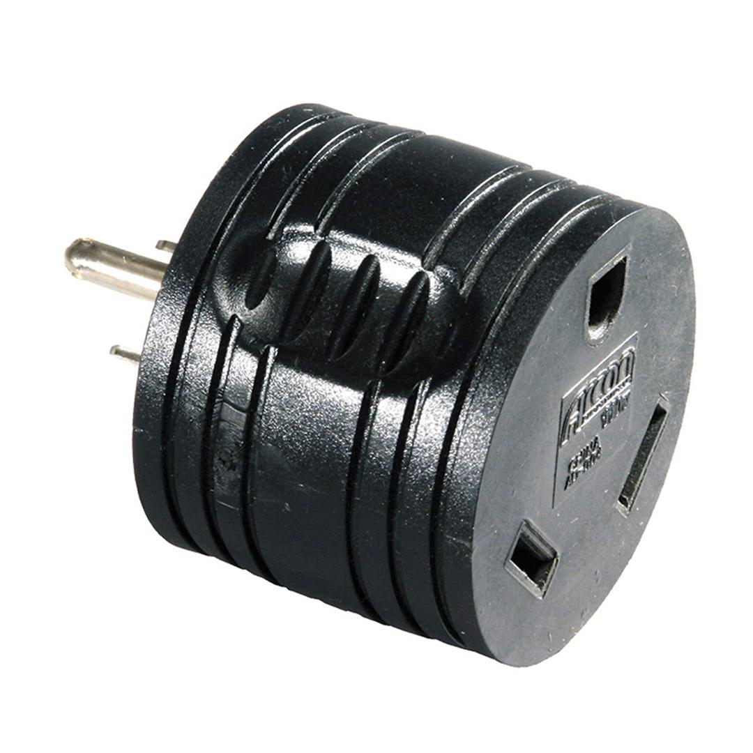 ARCON 13333 ADAPTER 30A-15A ROUND CSA BULK, 4 Pin Male Plug End And Striped End; 30 Amp; UL Listed; Unpackaged from The Twister Group ARCON 13333 ADAPTER 30A-15A ROUND CSA BULK, 4 Pin Male Plug End And Striped End; 30 Amp; UL Listed; Unpackaged - The Twister Group Tools product
