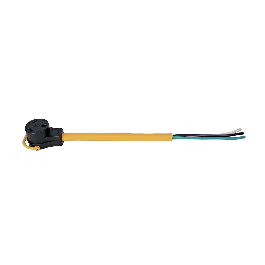 ARCON 14363 Generator Pigtail Power Cord 30-Amp Female to Bare Wire Cord, 18-Inch from The Twister Group ARCON 14363 Generator Pigtail Power Cord 30-Amp Female to Bare Wire Cord, 18-Inch - The Twister Group Tools product