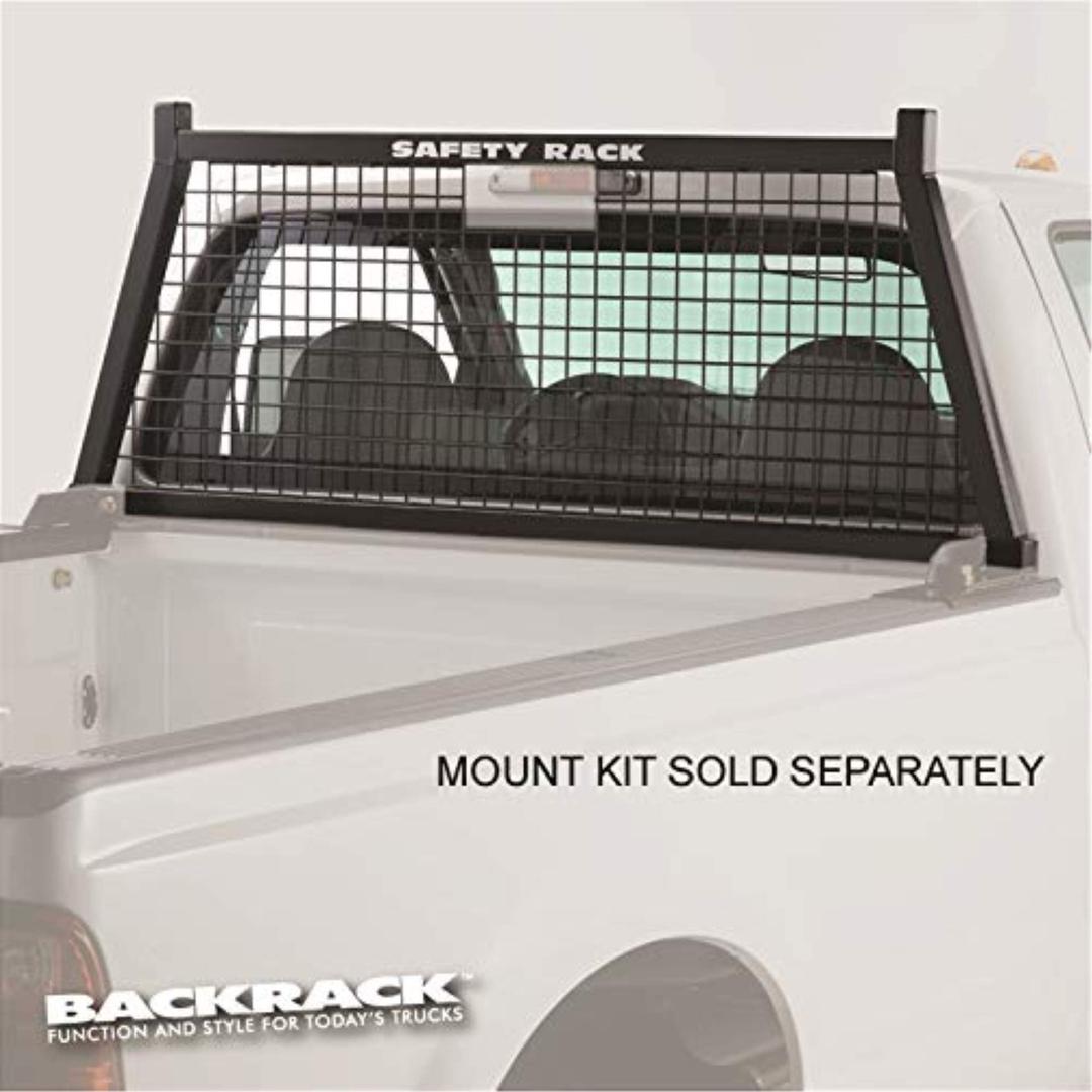 BACKRACK 148SM Half Safety Rack Frame Only | Black, No Drill for 2001-2024 Chevrolet/GMC Silverado/Sierra 2500/3500HD; 2017-2024 Dodge RAM 1500/2500/3500; 2004-2024 Nissan Titan & Others from The Twister Group BACKRACK 148SM Half Safety Rack Frame Only | Black, No Drill for 2001-2024 Chevrolet/GMC Silverado/Sierra 2500/3500HD; 2017-2024 Dodge RAM 1500/2500/3500; 2004-2024 Nissan Titan & Others - The Twister Group Tools product