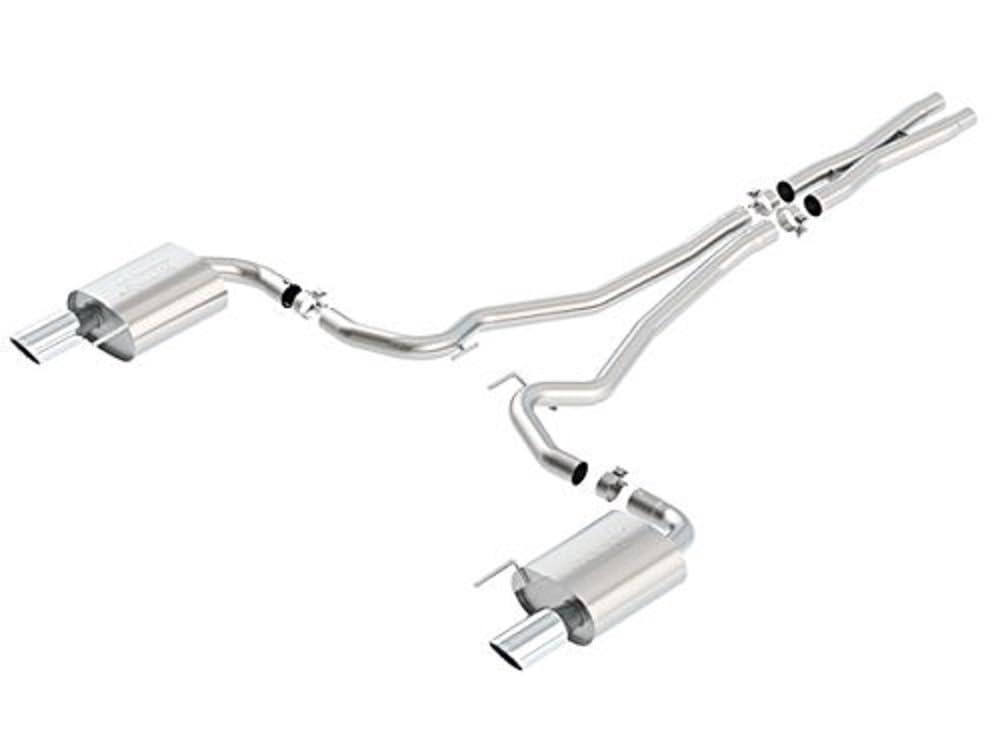 BORLA 140590 Cat-Back Performance Exhaust System for 2015-2017 Ford Mustang GT/GT Convertible 5.0L V8 Automatic/Manual Transmission. - High quality product image showing BORLA 140590 Cat-Back Performance Exhaust System for 2015-2017 Ford Mustang GT/GT Convertible 5.0L V8 Automatic/Manual Transmission. details and features BORLA 140590 Cat-Back Performance Exhaust System for 2015-2017 Ford Mustang GT/GT Convertible 5.0L V8 Automatic/Manual Transmission. - High quality product image showing BORLA 140590 Cat-Back Performance Exhaust System for 2015-2017 Ford Mustang GT/GT Convertible 5.0L V8 Automatic/Manual Transmission. details and features