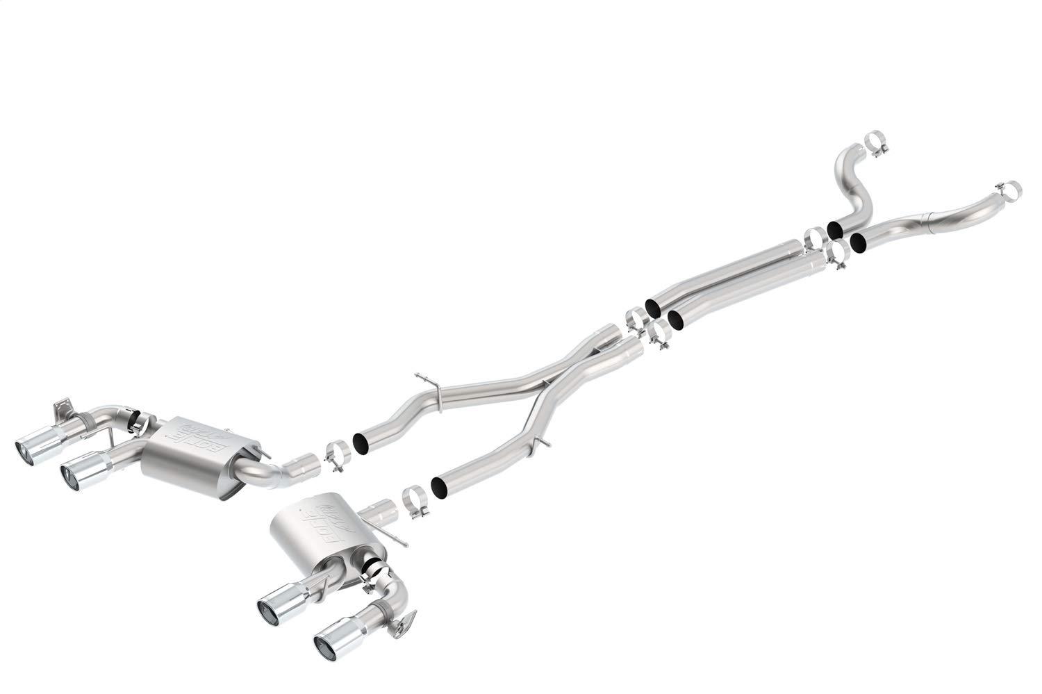 BORLA 140727 Cat-Back System for 2017-2023 Chevrolet Camaro ZL1 6.2L V8 Auto./ Manual Trans. With NPP (dual mode exhaust). NOT Recommended For Convertibles. Installation REQUIRES Cutting O.E. System - High quality product image showing BORLA 140727 Cat-Back System for 2017-2023 Chevrolet Camaro ZL1 6.2L V8 Auto./ Manual Trans. With NPP (dual mode exhaust). NOT Recommended For Convertibles. Installation REQUIRES Cutting O.E. System details and features BORLA 140727 Cat-Back System for 2017-2023 Chevrolet Camaro ZL1 6.2L V8 Auto./ Manual Trans. With NPP (dual mode exhaust). NOT Recommended For Convertibles. Installation REQUIRES Cutting O.E. System - High quality product image showing BORLA 140727 Cat-Back System for 2017-2023 Chevrolet Camaro ZL1 6.2L V8 Auto./ Manual Trans. With NPP (dual mode exhaust). NOT Recommended For Convertibles. Installation REQUIRES Cutting O.E. System details and features