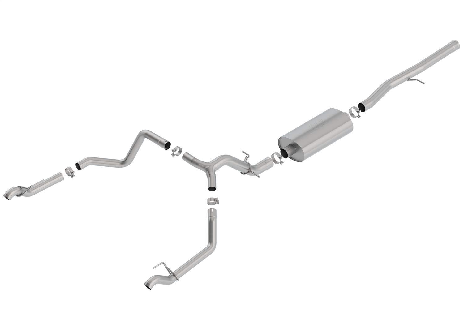 BORLA 140771 Silverado/Sierra 1500 6.2L 2019 Cat Back Exhaust Touring - High quality product image showing BORLA 140771 Silverado/Sierra 1500 6.2L 2019 Cat Back Exhaust Touring details and features BORLA 140771 Silverado/Sierra 1500 6.2L 2019 Cat Back Exhaust Touring - High quality product image showing BORLA 140771 Silverado/Sierra 1500 6.2L 2019 Cat Back Exhaust Touring details and features