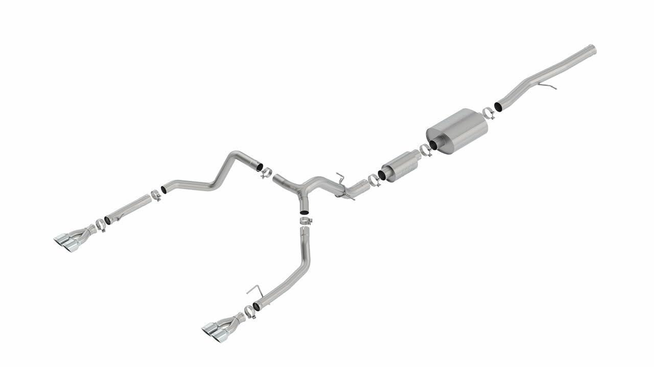 BORLA 140782 Silverado/Sierra 1500 6.2L 2019 Cat Back Exhaust Touring - High quality product image showing BORLA 140782 Silverado/Sierra 1500 6.2L 2019 Cat Back Exhaust Touring details and features BORLA 140782 Silverado/Sierra 1500 6.2L 2019 Cat Back Exhaust Touring - High quality product image showing BORLA 140782 Silverado/Sierra 1500 6.2L 2019 Cat Back Exhaust Touring details and features