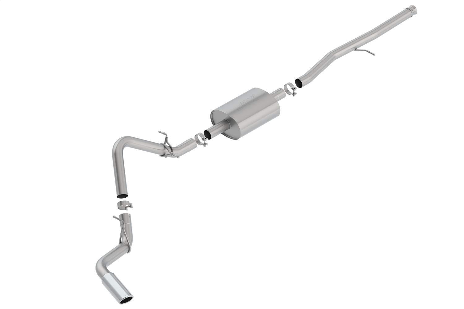 BORLA 140794 S-Type Cat-Back Exhaust System 3 in. Into Muffler True Dual 4.0 in. x 11.50 in. Single Rolled Angle-Cut Tip Truck Side Exit S-Type Cat-Back Exhaust System - High quality product image showing BORLA 140794 S-Type Cat-Back Exhaust System 3 in. Into Muffler True Dual 4.0 in. x 11.50 in. Single Rolled Angle-Cut Tip Truck Side Exit S-Type Cat-Back Exhaust System details and features BORLA 140794 S-Type Cat-Back Exhaust System 3 in. Into Muffler True Dual 4.0 in. x 11.50 in. Single Rolled Angle-Cut Tip Truck Side Exit S-Type Cat-Back Exhaust System - High quality product image showing BORLA 140794 S-Type Cat-Back Exhaust System 3 in. Into Muffler True Dual 4.0 in. x 11.50 in. Single Rolled Angle-Cut Tip Truck Side Exit S-Type Cat-Back Exhaust System details and features