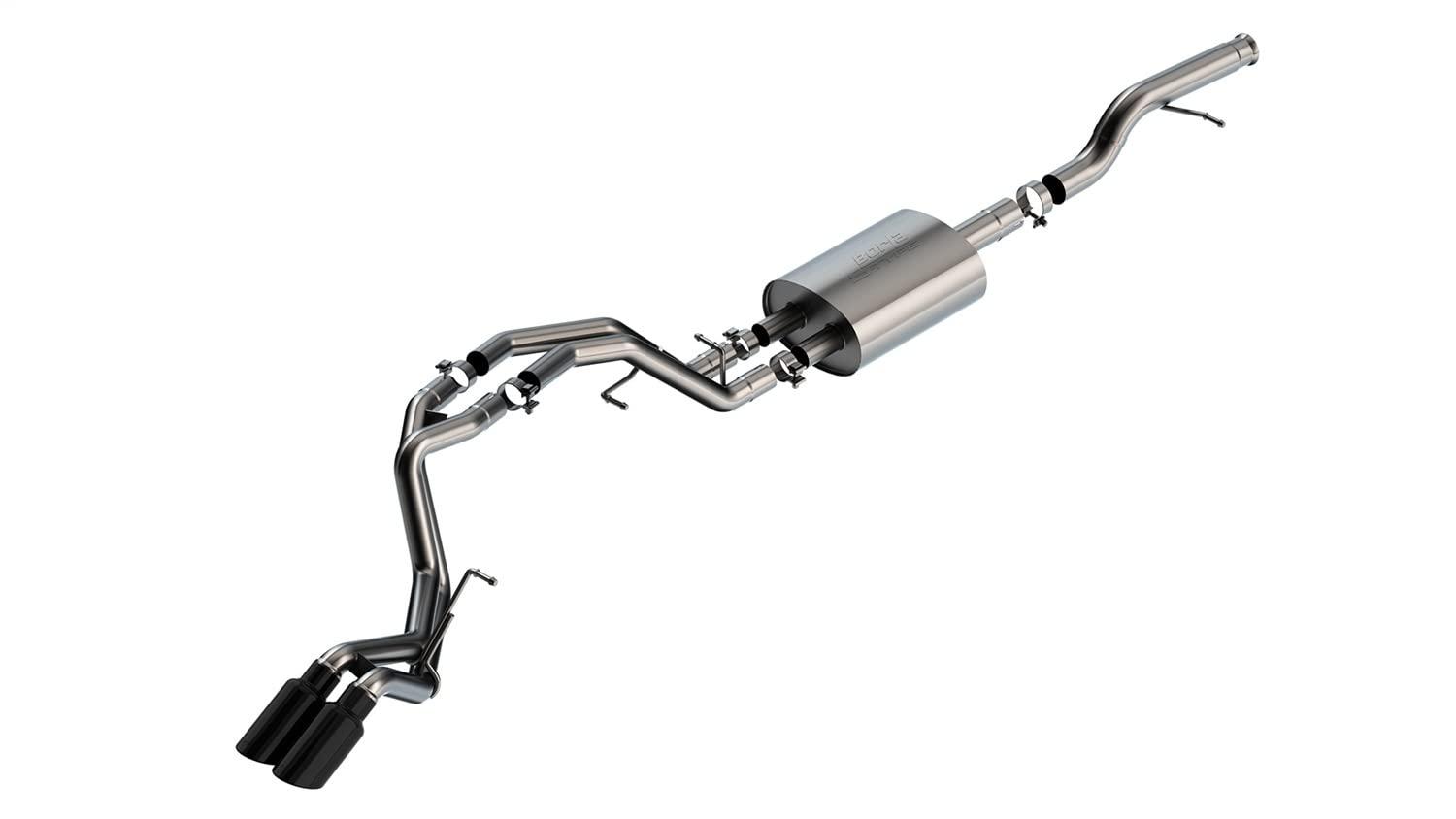 BORLA 140855BC Cat-Back Perf. Exhaust System for 2021-2024 Chevrolet Tahoe LS/Tahoe LT/Tahoe RST/Tahoe Z71/ GMC Yukon SLE/Yukon SLT/Yukon AT4 5.3L V8 Automatic Transmission 2 & 4 Wheel Drive 4 Dr - High quality product image showing BORLA 140855BC Cat-Back Perf. Exhaust System for 2021-2024 Chevrolet Tahoe LS/Tahoe LT/Tahoe RST/Tahoe Z71/ GMC Yukon SLE/Yukon SLT/Yukon AT4 5.3L V8 Automatic Transmission 2 & 4 Wheel Drive 4 Dr details and features BORLA 140855BC Cat-Back Perf. Exhaust System for 2021-2024 Chevrolet Tahoe LS/Tahoe LT/Tahoe RST/Tahoe Z71/ GMC Yukon SLE/Yukon SLT/Yukon AT4 5.3L V8 Automatic Transmission 2 & 4 Wheel Drive 4 Dr - High quality product image showing BORLA 140855BC Cat-Back Perf. Exhaust System for 2021-2024 Chevrolet Tahoe LS/Tahoe LT/Tahoe RST/Tahoe Z71/ GMC Yukon SLE/Yukon SLT/Yukon AT4 5.3L V8 Automatic Transmission 2 & 4 Wheel Drive 4 Dr details and features