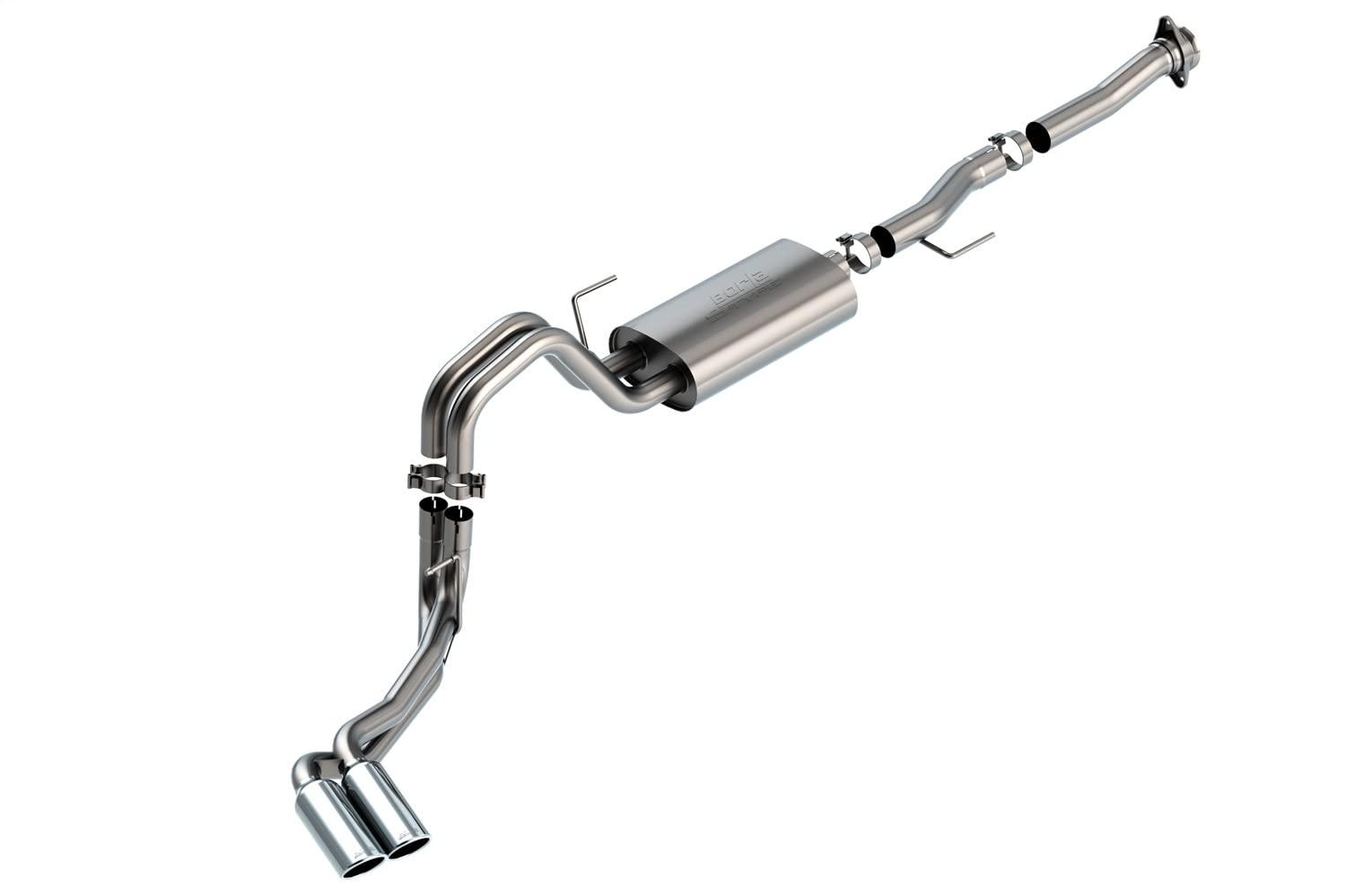 BORLA 140876 Cat-Back Perf. Exhaust Sys. for 2021-2023 Ford F-150 5.0L V8 Auto. Trans. 2 & 4 Wheel Drive Reg. Cab (6FT 7 INCH) Bed EXC. Tremor & Black Appear. Pkg. Add Adapt. 60564 Regular Cab (8FT 2 INCH) Bed. - High quality product image showing BORLA 140876 Cat-Back Perf. Exhaust Sys. for 2021-2023 Ford F-150 5.0L V8 Auto. Trans. 2 & 4 Wheel Drive Reg. Cab (6FT 7 INCH) Bed EXC. Tremor & Black Appear. Pkg. Add Adapt. 60564 Regular Cab (8FT 2 INCH) Bed. details and features BORLA 140876 Cat-Back Perf. Exhaust Sys. for 2021-2023 Ford F-150 5.0L V8 Auto. Trans. 2 & 4 Wheel Drive Reg. Cab (6FT 7 INCH) Bed EXC. Tremor & Black Appear. Pkg. Add Adapt. 60564 Regular Cab (8FT 2 INCH) Bed. - High quality product image showing BORLA 140876 Cat-Back Perf. Exhaust Sys. for 2021-2023 Ford F-150 5.0L V8 Auto. Trans. 2 & 4 Wheel Drive Reg. Cab (6FT 7 INCH) Bed EXC. Tremor & Black Appear. Pkg. Add Adapt. 60564 Regular Cab (8FT 2 INCH) Bed. details and features