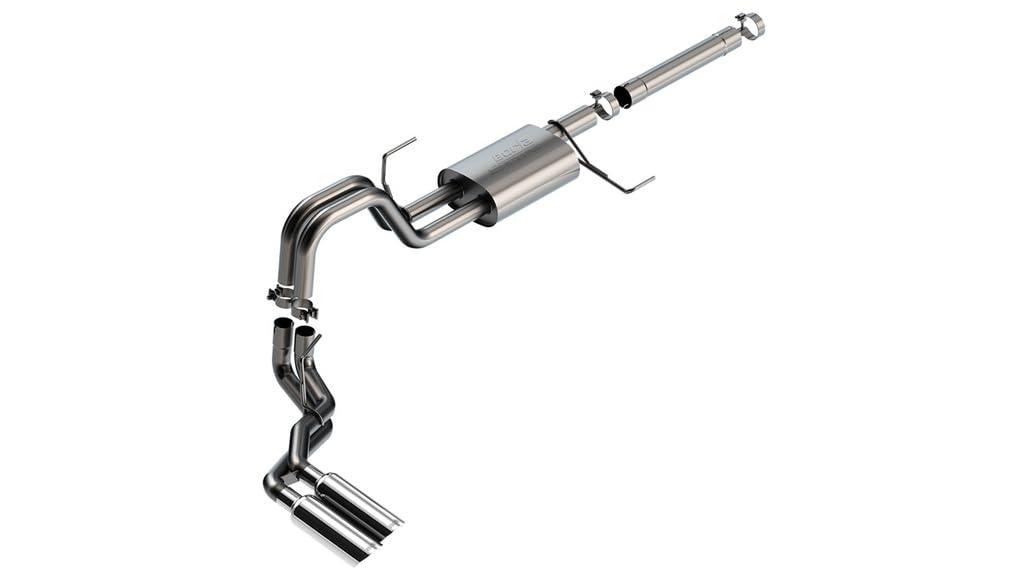 BORLA 140904 Cat-Back Exhaust System for 21-23 Ford F-150 3.5L V6 PowerBoost Auto. Trans. 2 & 4 Wheel Drive 4 Door Crew Cab (5FT 7 INCH) Bed 145.4 INCH WB Add Adapter 60556 For Crew Cab (6FT 7 INCH) Bed 157.2 INCH WB. - High quality product image showing BORLA 140904 Cat-Back Exhaust System for 21-23 Ford F-150 3.5L V6 PowerBoost Auto. Trans. 2 & 4 Wheel Drive 4 Door Crew Cab (5FT 7 INCH) Bed 145.4 INCH WB Add Adapter 60556 For Crew Cab (6FT 7 INCH) Bed 157.2 INCH WB. details and features BORLA 140904 Cat-Back Exhaust System for 21-23 Ford F-150 3.5L V6 PowerBoost Auto. Trans. 2 & 4 Wheel Drive 4 Door Crew Cab (5FT 7 INCH) Bed 145.4 INCH WB Add Adapter 60556 For Crew Cab (6FT 7 INCH) Bed 157.2 INCH WB. - High quality product image showing BORLA 140904 Cat-Back Exhaust System for 21-23 Ford F-150 3.5L V6 PowerBoost Auto. Trans. 2 & 4 Wheel Drive 4 Door Crew Cab (5FT 7 INCH) Bed 145.4 INCH WB Add Adapter 60556 For Crew Cab (6FT 7 INCH) Bed 157.2 INCH WB. details and features