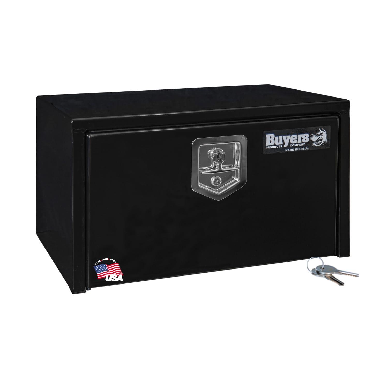 BUYERS PROD 1703300 Black Steel Underbody Truck Box With Lockable T-Handle Latch, 14 x 16 x 24 Inch, Made In The USA, Contractor Tool Box, Tool Chest For Storage & Organization, Durable Job Box - High quality product image showing BUYERS PROD 1703300 Black Steel Underbody Truck Box With Lockable T-Handle Latch, 14 x 16 x 24 Inch, Made In The USA, Contractor Tool Box, Tool Chest For Storage & Organization, Durable Job Box details and features BUYERS PROD 1703300 Black Steel Underbody Truck Box With Lockable T-Handle Latch, 14 x 16 x 24 Inch, Made In The USA, Contractor Tool Box, Tool Chest For Storage & Organization, Durable Job Box - High quality product image showing BUYERS PROD 1703300 Black Steel Underbody Truck Box With Lockable T-Handle Latch, 14 x 16 x 24 Inch, Made In The USA, Contractor Tool Box, Tool Chest For Storage & Organization, Durable Job Box details and features