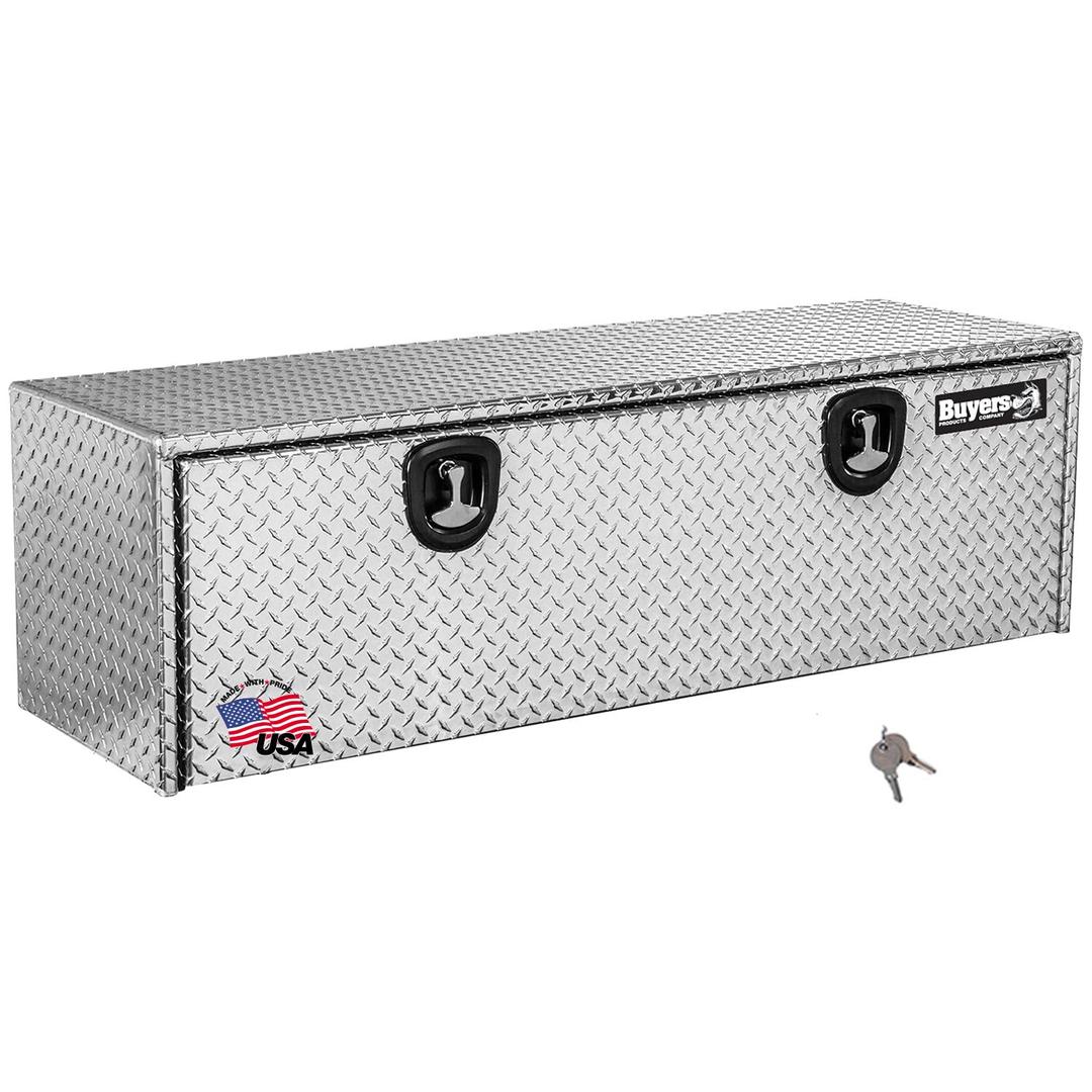 BUYERS PROD 1705115 Diamond Tread Aluminum Underbody Truck Tool Box W/Compression Latch, 18 x 18 x 60 Inch, Made in the USA, Truck Box For Storage & Organization, Durable Job Box for Truck from The Twister Group BUYERS PROD 1705115 Diamond Tread Aluminum Underbody Truck Tool Box W/Compression Latch, 18 x 18 x 60 Inch, Made in the USA, Truck Box For Storage & Organization, Durable Job Box for Truck - The Twister Group Tools product