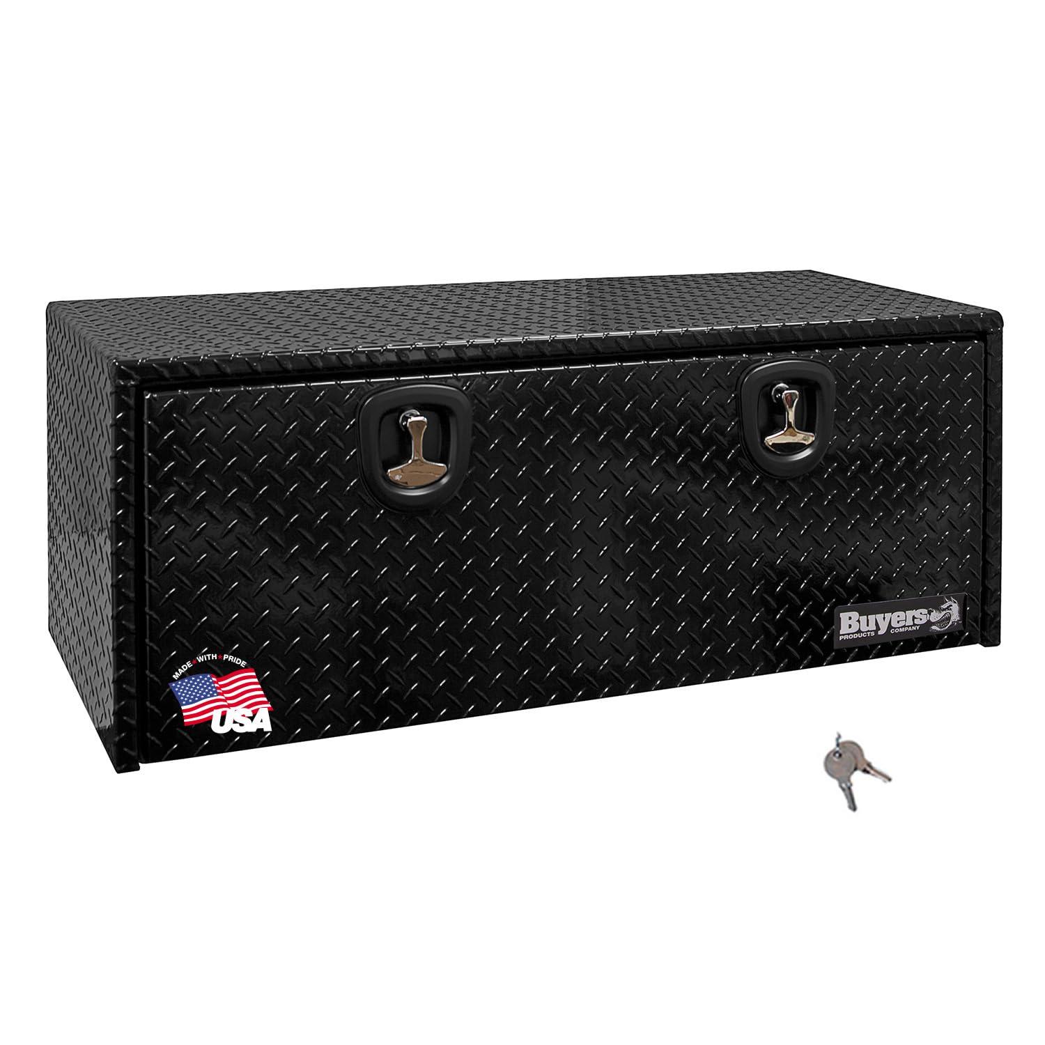 BUYERS PROD 1725110 Black Diamond Tread Aluminum Underbody Truck Tool Box, 18 x 18 x 48 Inch, Made In The USA, Truck Box For Storage & Organization, Durable Job Box for Truck - High quality product image showing BUYERS PROD 1725110 Black Diamond Tread Aluminum Underbody Truck Tool Box, 18 x 18 x 48 Inch, Made In The USA, Truck Box For Storage & Organization, Durable Job Box for Truck details and features BUYERS PROD 1725110 Black Diamond Tread Aluminum Underbody Truck Tool Box, 18 x 18 x 48 Inch, Made In The USA, Truck Box For Storage & Organization, Durable Job Box for Truck - High quality product image showing BUYERS PROD 1725110 Black Diamond Tread Aluminum Underbody Truck Tool Box, 18 x 18 x 48 Inch, Made In The USA, Truck Box For Storage & Organization, Durable Job Box for Truck details and features