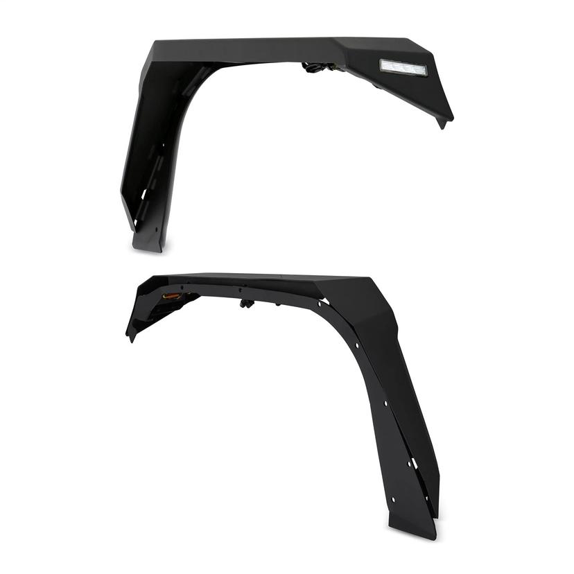 BODY ARMOR JL-6102 2018-2021 Jeep Wrangler Jl And Gladiator Jt Front Fender Flares BODY ARMOR JL-6102 2018-2021 Jeep Wrangler Jl And Gladiator Jt Front Fender Flares