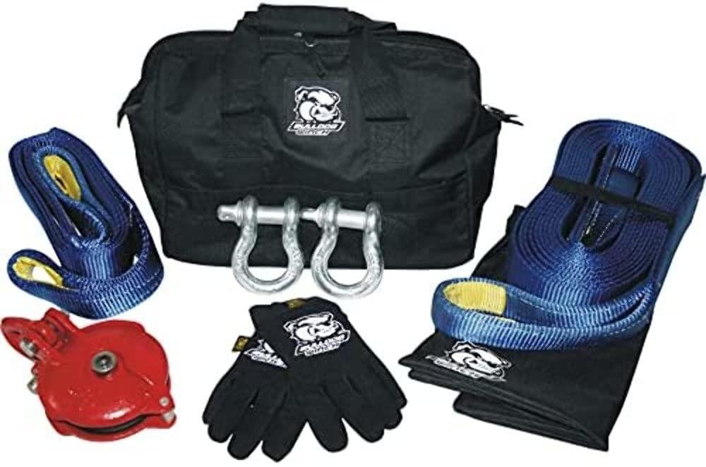 BULLDOG WINCH 20074 WLL Rigging Kit - 8 Piece - 9000 lbs. Load Capacity from The Twister Group BULLDOG WINCH 20074 WLL Rigging Kit - 8 Piece - 9000 lbs. Load Capacity - The Twister Group Tools product
