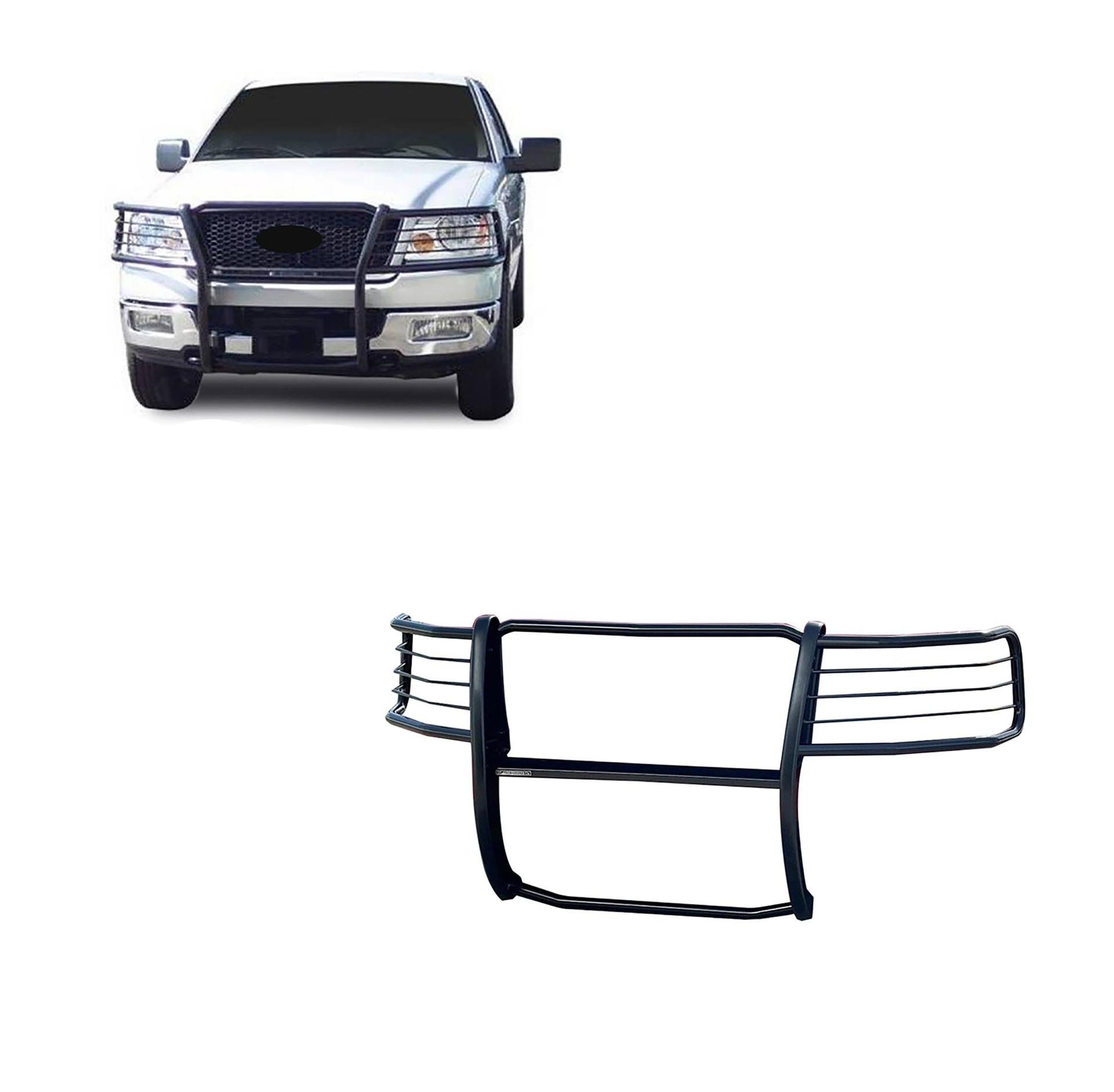 BLACK HORSE 17FP28MA Grille brush Bumper Guard Modular Black Compatible with 2004-2008 Ford F-150 - High quality product image showing BLACK HORSE 17FP28MA Grille brush Bumper Guard Modular Black Compatible with 2004-2008 Ford F-150 details and features BLACK HORSE 17FP28MA Grille brush Bumper Guard Modular Black Compatible with 2004-2008 Ford F-150 - High quality product image showing BLACK HORSE 17FP28MA Grille brush Bumper Guard Modular Black Compatible with 2004-2008 Ford F-150 details and features