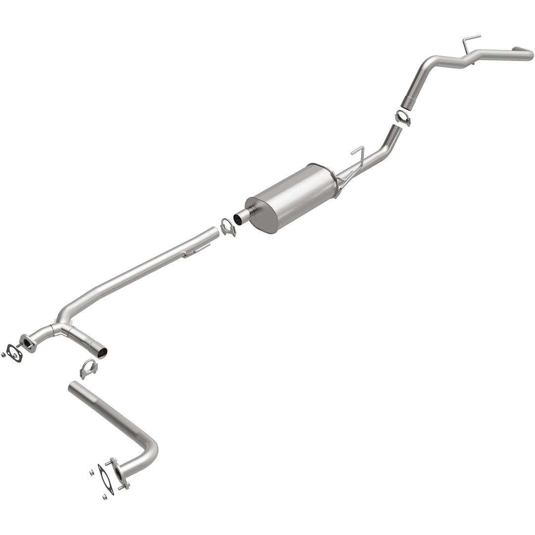 BRE EXHAUST 106-0144 Direct-Fit Replacement Exhaust System For 2007-2018 Nissan Frontier, For 2009-2012 Suzuki Equator from The Twister Group BRE EXHAUST 106-0144 Direct-Fit Replacement Exhaust System For 2007-2018 Nissan Frontier, For 2009-2012 Suzuki Equator - The Twister Group Tools product