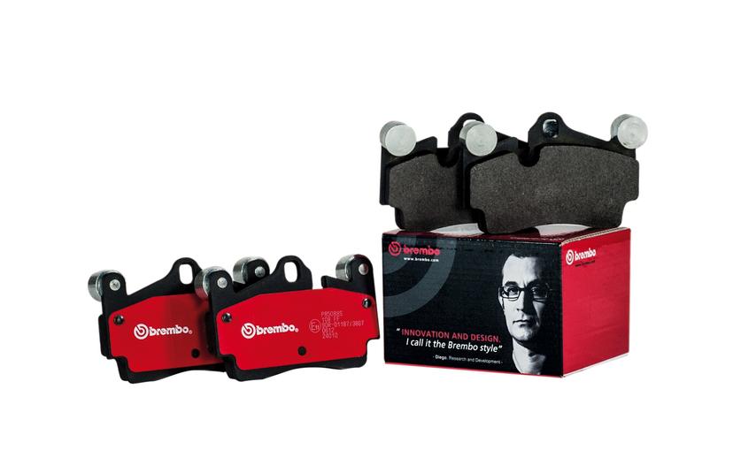 BREMBO P06013N Premium Ceramic Rear Disc Brake Pad Set of 4 BREMBO P06013N Premium Ceramic Rear Disc Brake Pad Set of 4