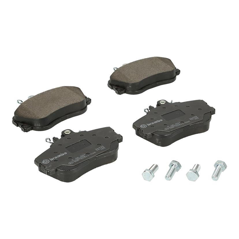 BREMBO P06017 Low-Met Front Disc Brake Pad Set of 4 BREMBO P06017 Low-Met Front Disc Brake Pad Set of 4