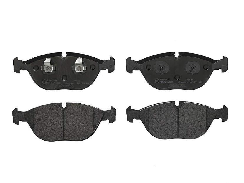 BREMBO P06019 Low-Met Front Disc Brake Pad Set of 4 BREMBO P06019 Low-Met Front Disc Brake Pad Set of 4