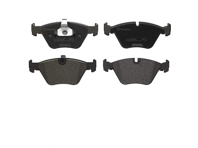 BREMBO P06022 Low-Met Front Disc Brake Pad Set of 4 for 1997-1998 BMW 528i BREMBO P06022 Low-Met Front Disc Brake Pad Set of 4 for 1997-1998 BMW 528i
