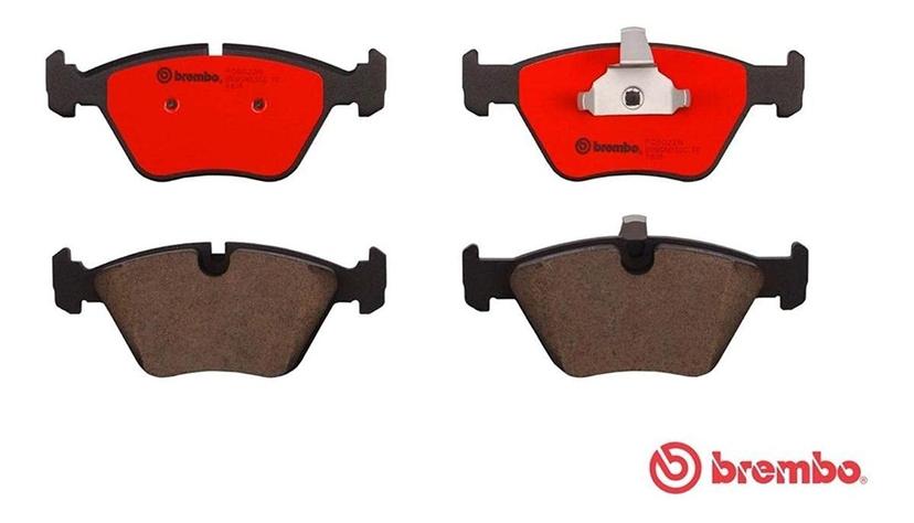BREMBO P06022N Brake Pad; NAO; FMSI D725-7592/ D1410-8522; Ceramic; Set Of 4 For 1997-1998 BMW 528i BREMBO P06022N Brake Pad; NAO; FMSI D725-7592/ D1410-8522; Ceramic; Set Of 4 For 1997-1998 BMW 528i