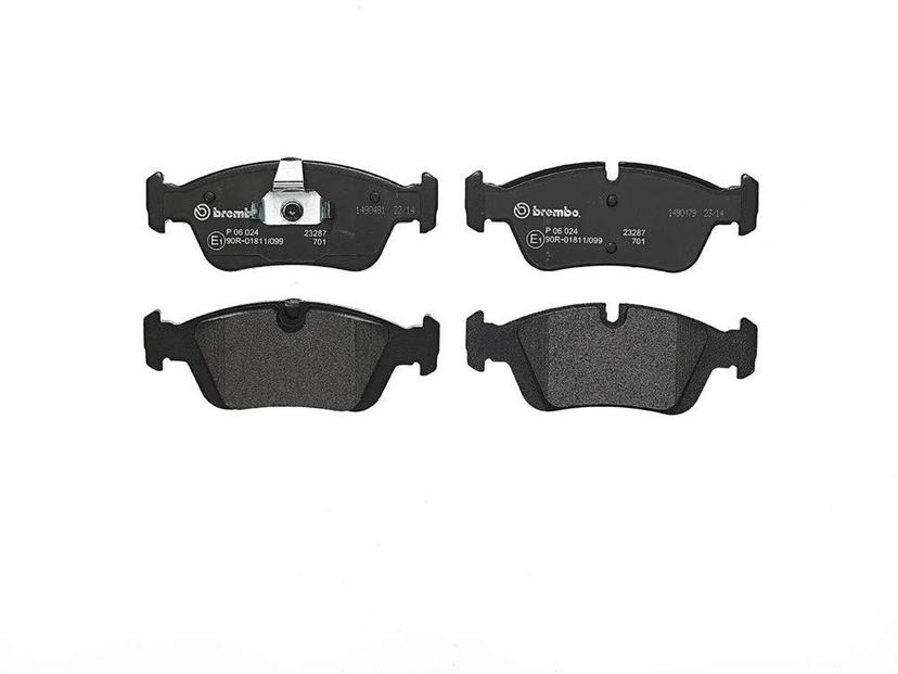 BREMBO P06024 Low-Met Front Disc Brake Pad Set of 4 BREMBO P06024 Low-Met Front Disc Brake Pad Set of 4