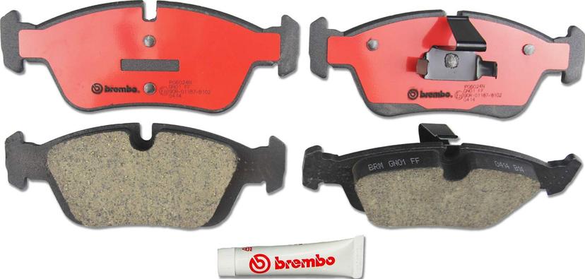BREMBO P06024N Brake Pad; NAO; FMSI D781-7649; Ceramic; Set Of 4 BREMBO P06024N Brake Pad; NAO; FMSI D781-7649; Ceramic; Set Of 4