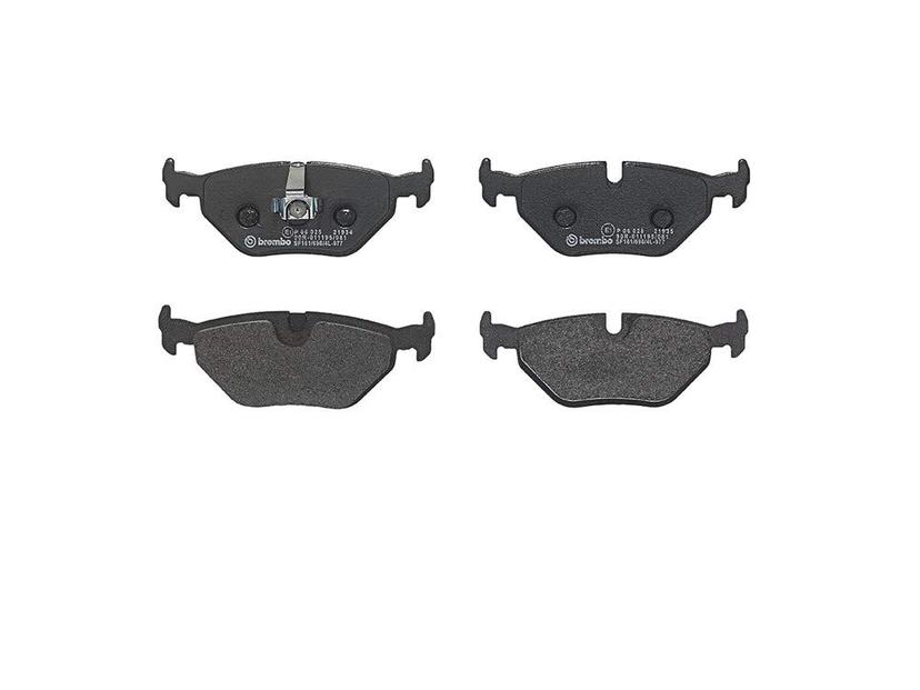 BREMBO P06025 Low-Met Rear Disc Brake Pad Set of 4 BREMBO P06025 Low-Met Rear Disc Brake Pad Set of 4
