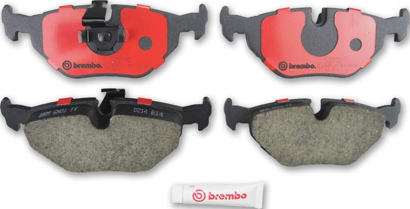 BREMBO P06025N Premium Ceramic Rear Disc Brake Pad Set of 4 BREMBO P06025N Premium Ceramic Rear Disc Brake Pad Set of 4