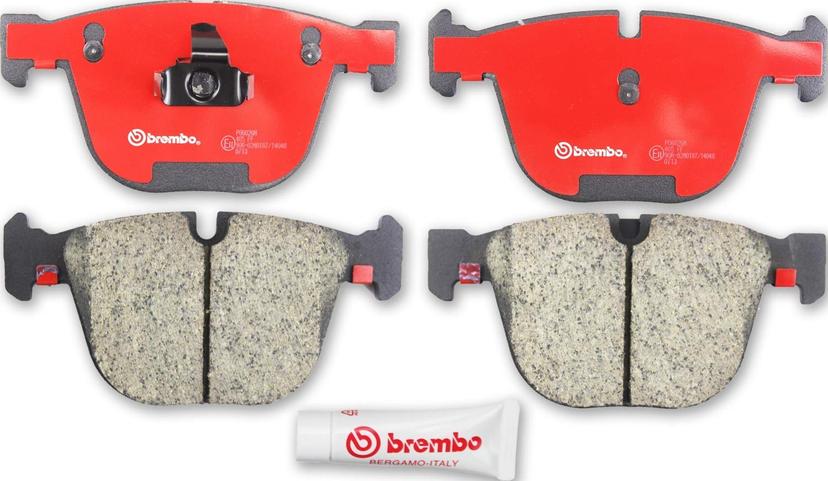 BREMBO P06026N Premium Ceramic Rear Disc Brake Pad Set of 4 BREMBO P06026N Premium Ceramic Rear Disc Brake Pad Set of 4