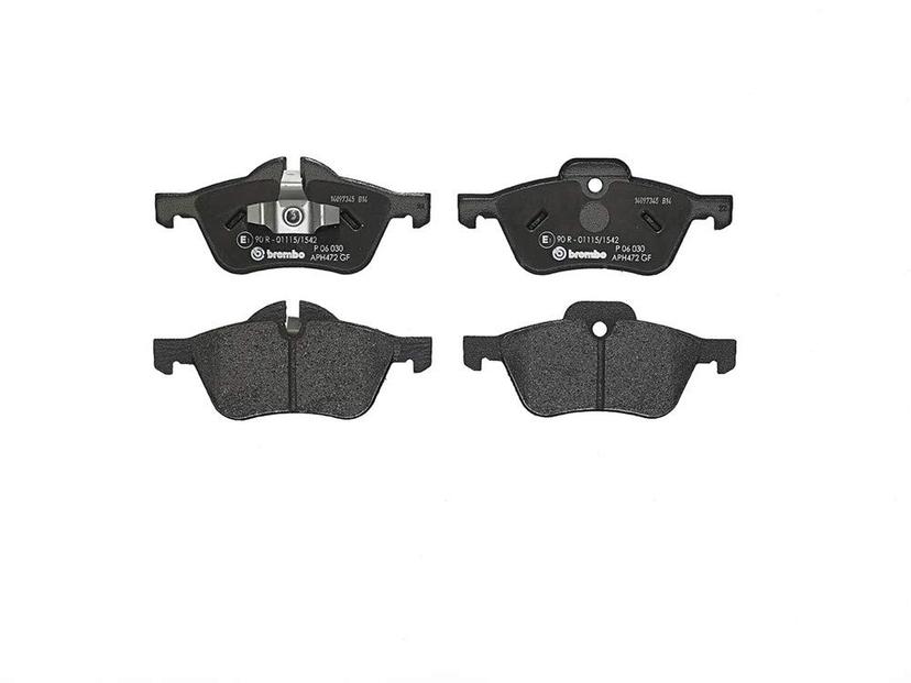 BREMBO P06030 Low-Met Front Disc Brake Pad Set of 4 BREMBO P06030 Low-Met Front Disc Brake Pad Set of 4