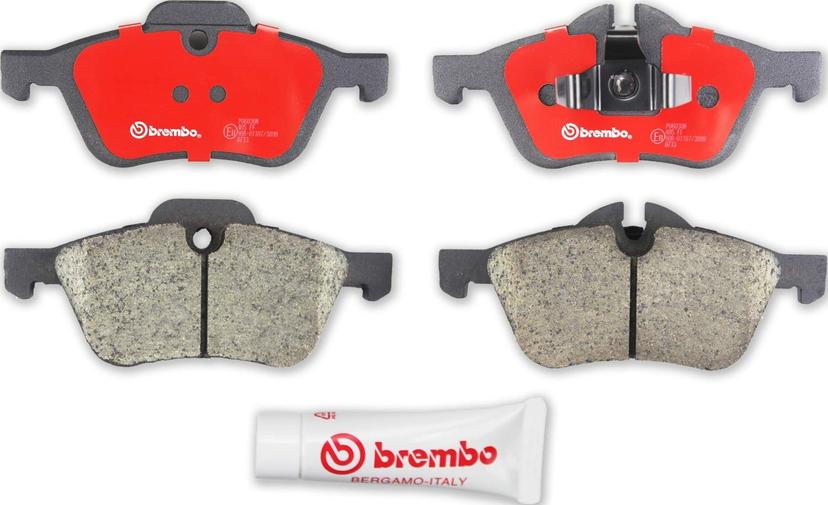 BREMBO P06030N Premium Ceramic Front Disc Brake Pad Set of 4 BREMBO P06030N Premium Ceramic Front Disc Brake Pad Set of 4