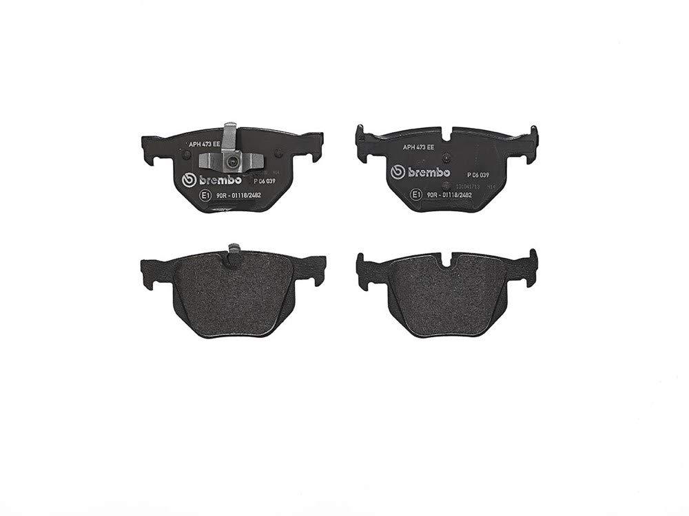 BREMBO P06039 Low-Met Rear Disc Brake Pad Set of 4 - High quality product image showing BREMBO P06039 Low-Met Rear Disc Brake Pad Set of 4 details and features BREMBO P06039 Low-Met Rear Disc Brake Pad Set of 4 - High quality product image showing BREMBO P06039 Low-Met Rear Disc Brake Pad Set of 4 details and features