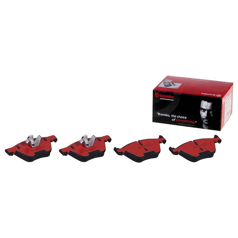 BREMBO P06040N Premium Ceramic Front Disc Brake Pad Set of 4 For 2008-2013 BMW 128i BREMBO P06040N Premium Ceramic Front Disc Brake Pad Set of 4 For 2008-2013 BMW 128i